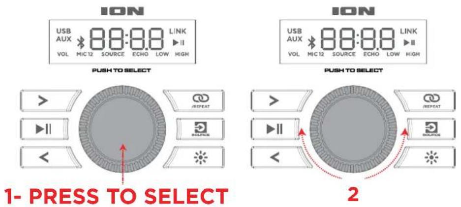 ION Total PA Ultimate - Using the Control Knob - 1
