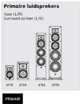 DENON Monitor XT35 - Luisteren in 5.1 surround - alternatief - 2