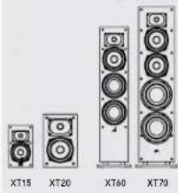 DENON Monitor XT20 - Opción de altura apilable - 12