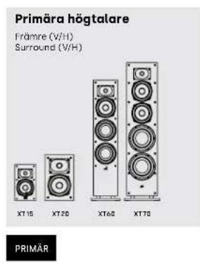 DENON Monitor XT20 - Lyssna i 5.1 Surround – alternativ placering - 3