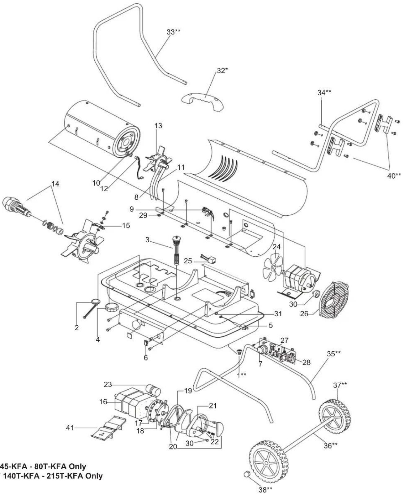 Master MH-140T-KFA - WIRING DIAGRAMS - 3