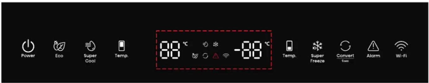 HISENSE RB3B280SAWE - Display Controls - 1