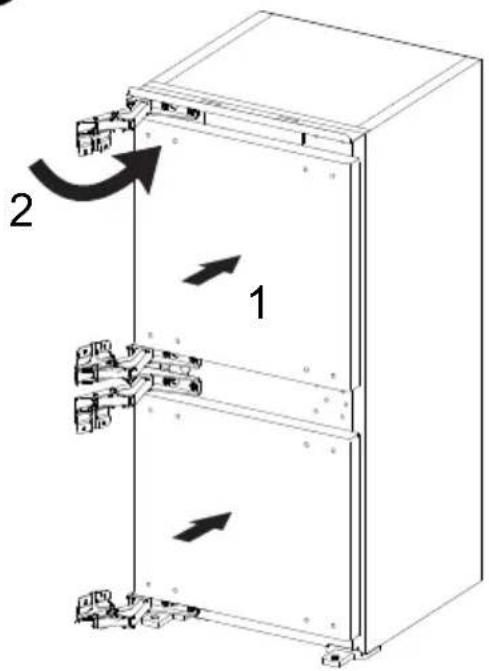 HISENSE RB3B280SAWE - Invertire la porta - 2