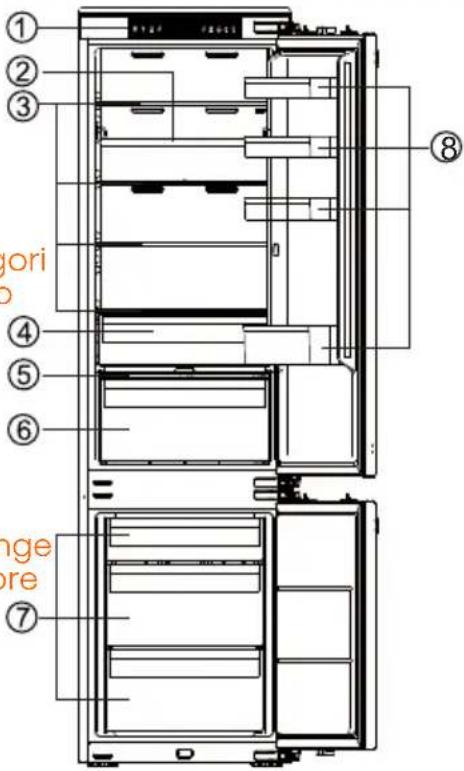 HISENSE RB3B280SAWE - Descrizione dell'apparecchio - 2