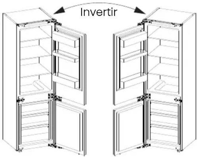 HISENSE RB3B280SAWE - Inversión de la puerta - 1