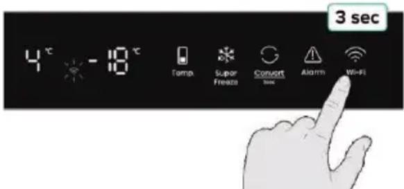 4°C - 18°C Temp Super Freeze Convert box Alarm Wi-Fi 3 sec