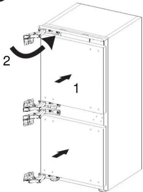 HISENSE RB3B280SAWE - Reverse the door - 2