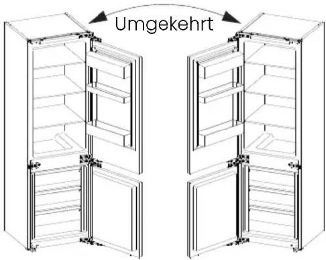 HISENSE RB3B280SAWE - Seitenwechsel der Tür - 1