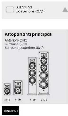DENON Monitor XT70 - Opzione di altezza impilabile - 6