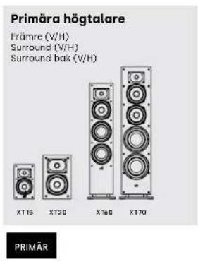 DENON Monitor XT70 - Lyssna i 5.1 Surround - alternative placering - 4
