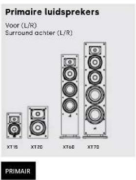 DENON Monitor XT70 - Luisteren in 5.1 surround - 2
