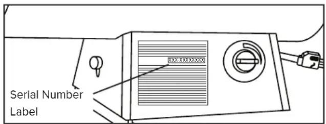 Master MH-150NGT-GFA-A - Locating Your Serial Number: - 1
