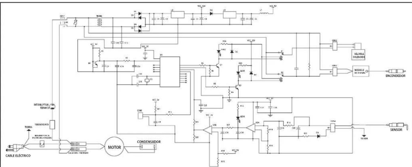 Master MH-150NGT-GFA-A - DIAGRAMA ELECTRICO - 2
