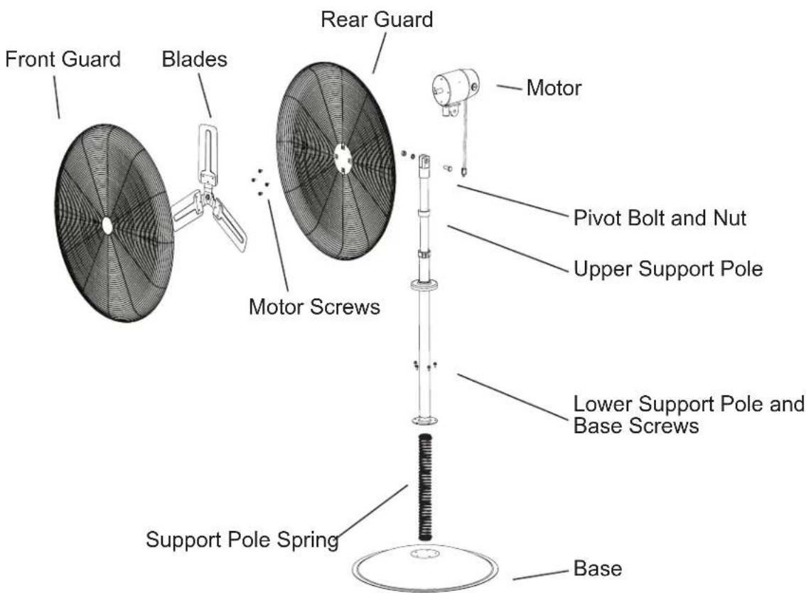 Master MHD-30P - Exploded View - 1