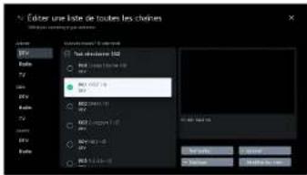 Alphatronics SLA-32W4K - Gestionnaire de chaînes (trier la liste des chaînes) - 2