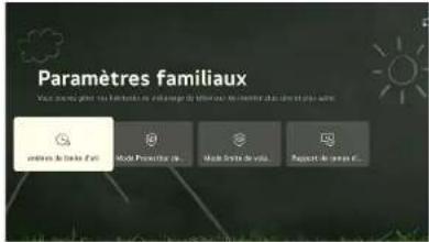 Alphatronics SLA-32W4K - Réglages des paramètres familiaux - 1