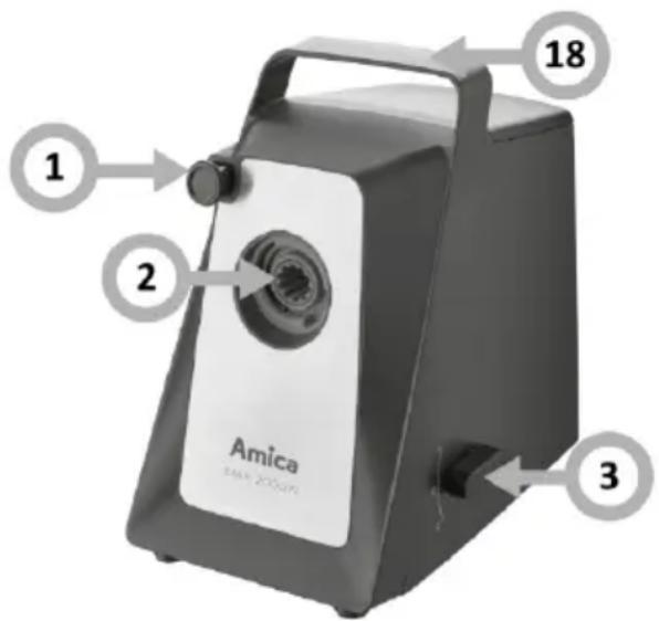 AMICA MM 3012 - VYBAVENIE A KONŠTRUKCIA SPOTREBIČA: - 1