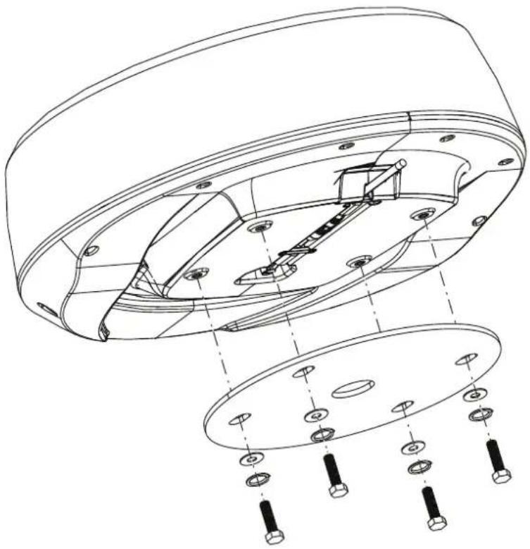 SIMRAD HALO20 - Installation de l'antenne - 1