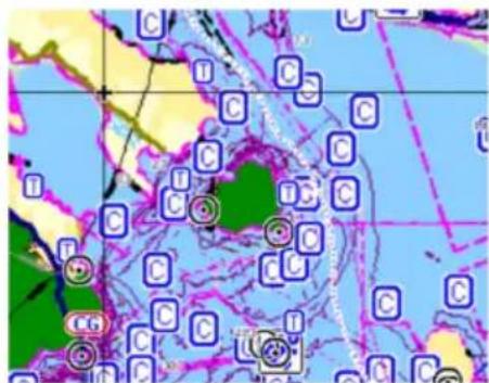 SIMRAD Cruise - Courants et marées C-MAP - 1