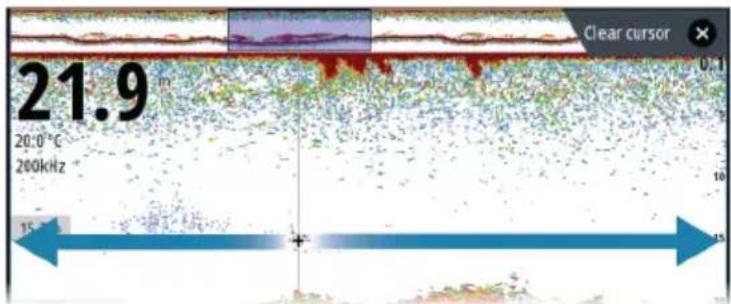 SIMRAD Cruise - Affichage de l'historique - 1