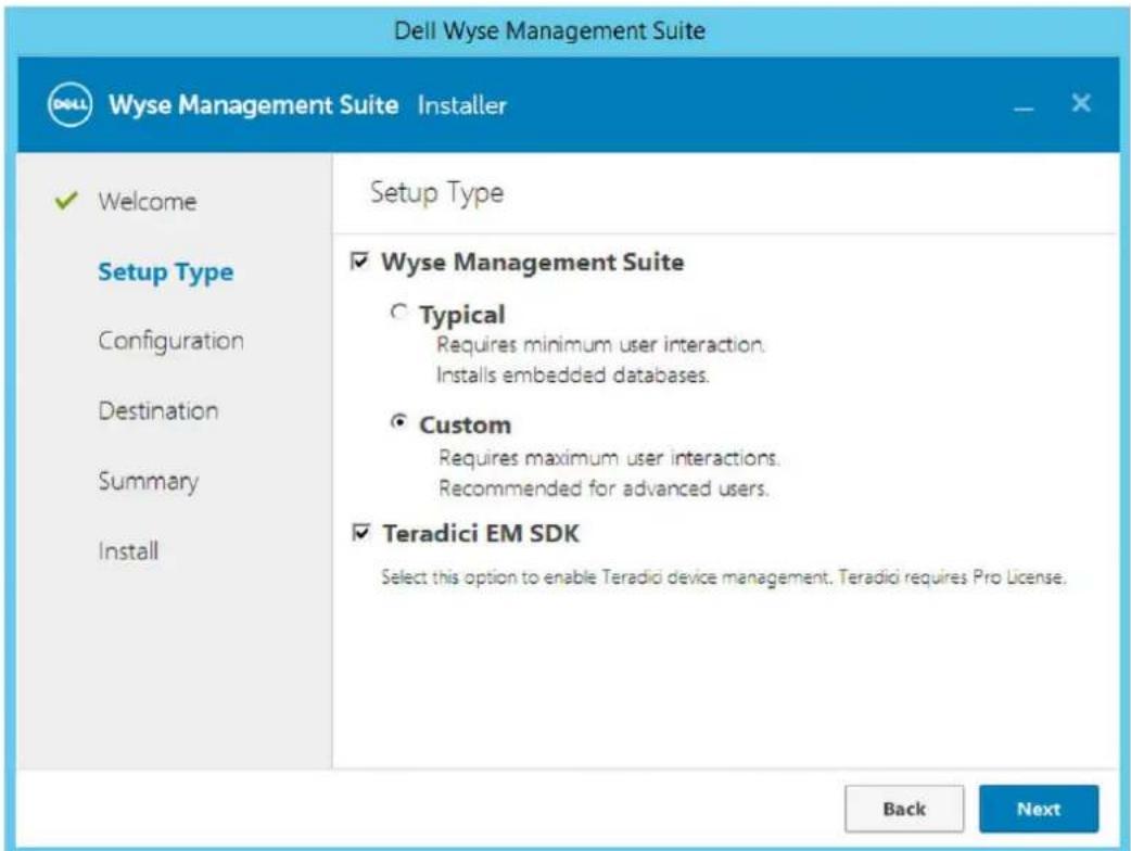 DELL Wyse Management Suite - Installation personnalisée - 1