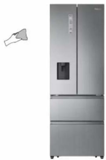 HISENSE RF632N4AFC1 - Exterior cleaning - 1