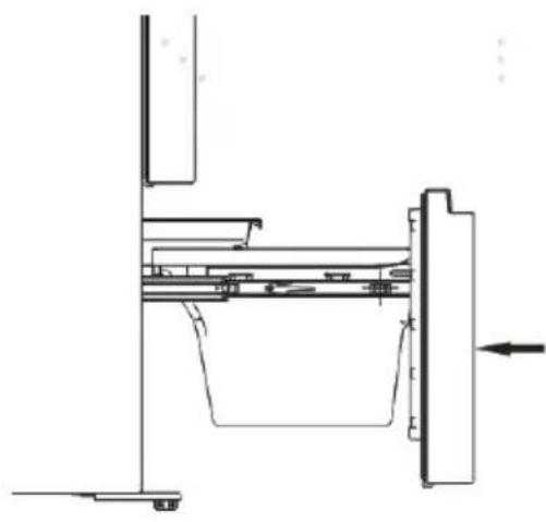 HISENSE RF632N4AFC1 - A instalacao da gaveta inferior - 3