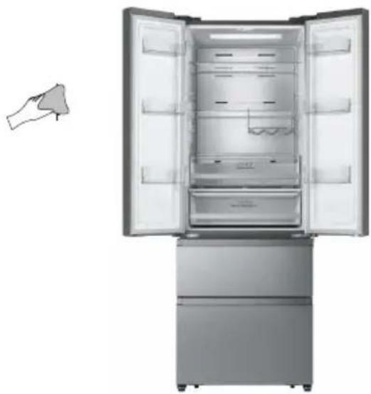 HISENSE RF632N4AFC1 - Interior cleaning - 1