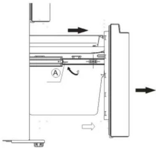 HISENSE RF632N4AFC1 - Disassembling the freezer drawer - 1