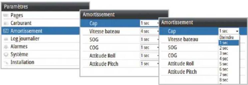 SIMRAD IS35 - Amortissement - 1