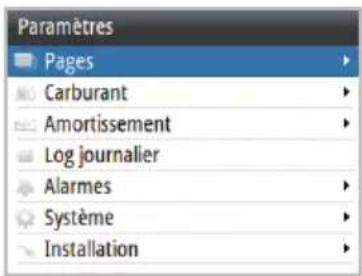 SIMRAD IS35 - Paramètres - 3