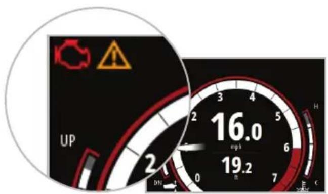 SIMRAD IS35 - Alarmes de moteur - 1