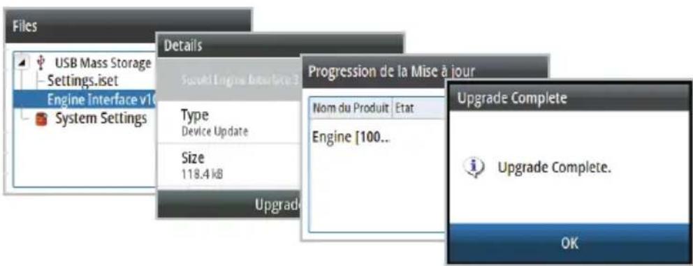SIMRAD IS35 - Mise à niveau du logiciel sur des appareils distants - 1