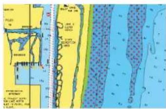 SIMRAD NSO evo3S - Hauts-fonds en surbrillance - 2