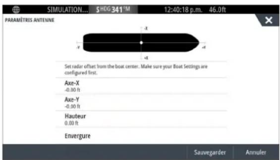 SIMRAD NSO evo3S - Installation de l'antenne - 1