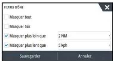 SIMRAD NSO evo3S MPU - Filtres Icône - 1