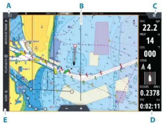 SIMRAD NSO evo3S MPU - Pages d'application - 1
