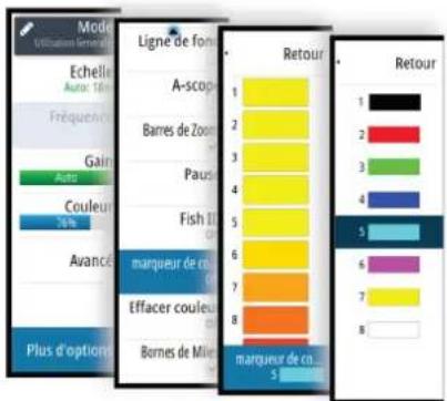 SIMRAD NSO evo3S MPU - Modification des couleurs - 1