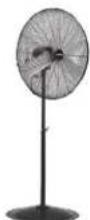 Master MHD-24P - 24"/30" Pedestal Fan - 2