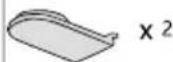 HISENSE RB3B250NEWE1 - ELENCO DELLE PARTI (pacchetto accessori) - 7