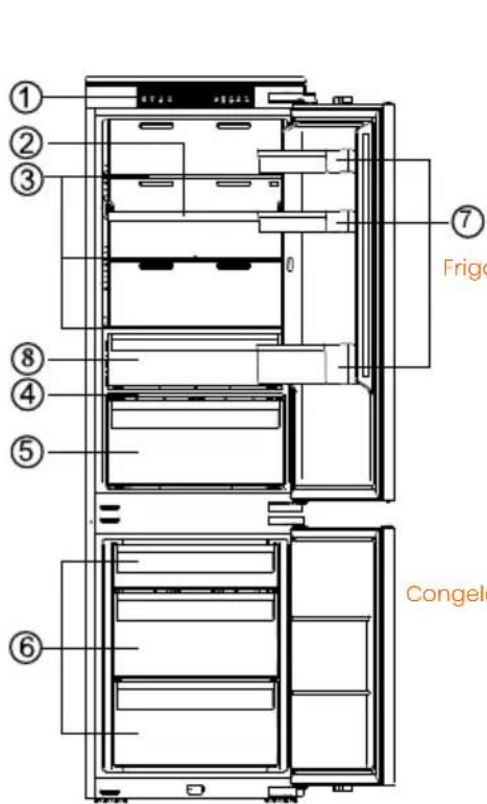 HISENSE RB3B250NEWE1 - Descripción del aparato - 1