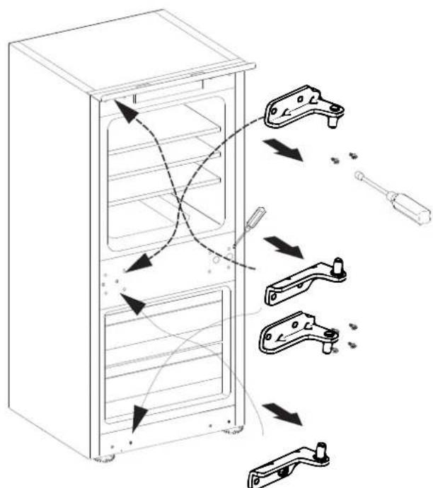 HISENSE RB3B250NEWE1 - Reverse the door - 1