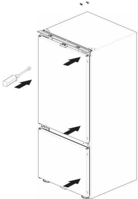 HISENSE RB3B250NEWE1 - Reverse the door - 2