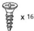 HISENSE RB3B250NEWE1 - ELENCO DELLE PARTI (pacchetto accessori) - 6