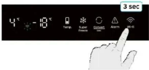 HISENSE RB3B250NEWE1 - Uw koelkast aansluiten (deze clausule is alleen van toepassing op apparaten met WiFi-functie) - 1
