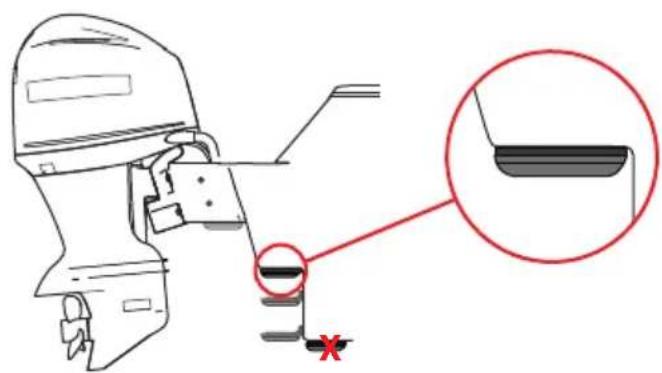 SIMRAD SideScan & 3-In-1 - Montage direct sur la jupe - 1