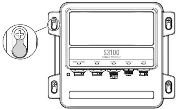 SIMRAD S3100 - Montage - 2