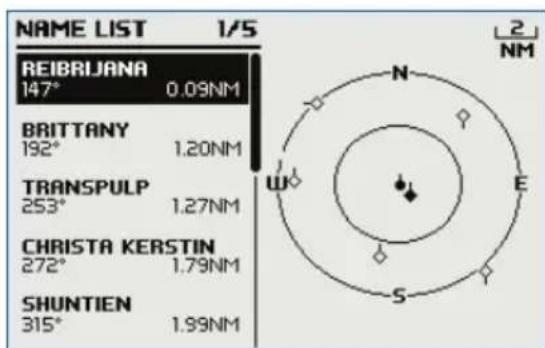 SIMRAD RS40 - Informations et écrans AIS - 1