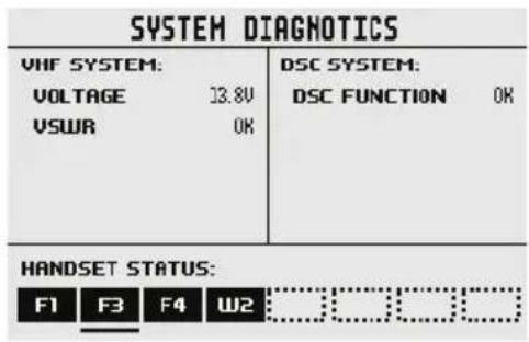 SIMRAD RS100-B - Diagnostics système - 1