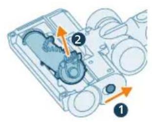 PHILIPS 5000 Series XC5043 - Nozzle maintenance - 1